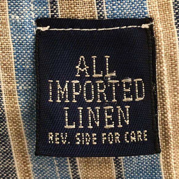 Gitman Brothers Linen Long Sleeve Sport Shirt Size: M - Picture 6 of 8